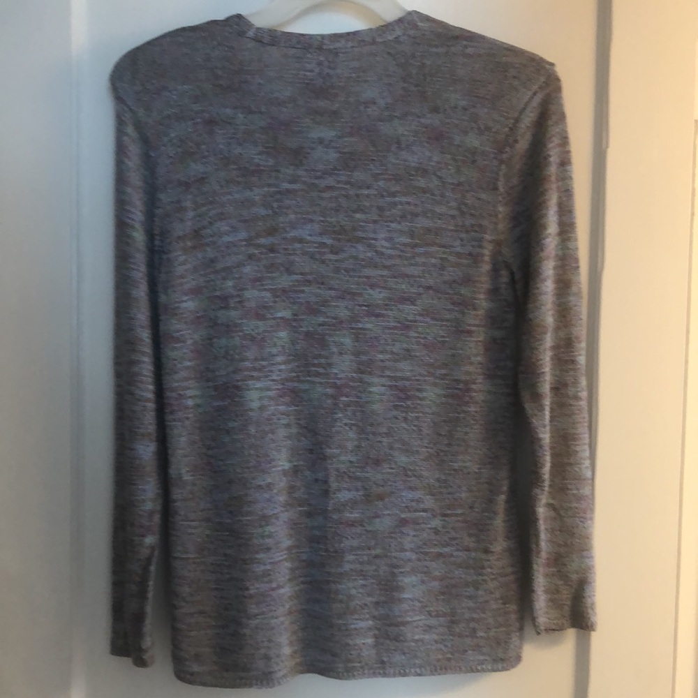 Talbots Button Down Cardigan Multicolor - image 5